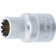 BGS Steckschlüssel-Einsatz Gear Lock - Antrieb Innenvierkant 12,5 mm (1/2") - SW 11 mm - 10211_100389