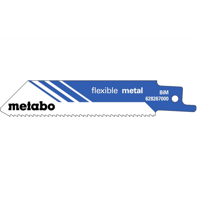 Metabo Säbelsägeblatt flexible metal 100 x 09 mm - 5 Stk. - 628267000