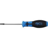 BGS Schraubendreher T-Profil für Torx mit Bohrung T20 Klingenlänge 80 mm - 7849-T20