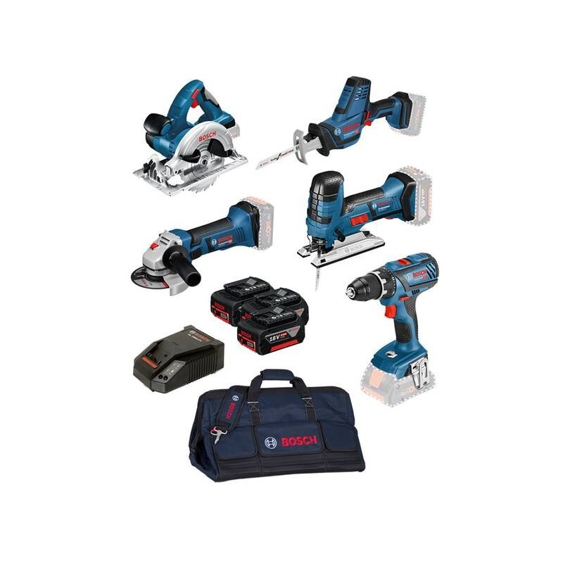 Bosch Professional Werkzeug Set 5-teilig 18V - 0615990L59_105578