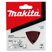 Makita Klett-Schleifpapier 94mm-3-Eck K100 10 Stk. - P-33283