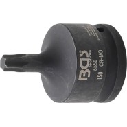 BGS Kraft-Bit-Einsatz - Antrieb Innenvierkant 20 mm 3/4 - T-Profil für Torx T50 - 5550