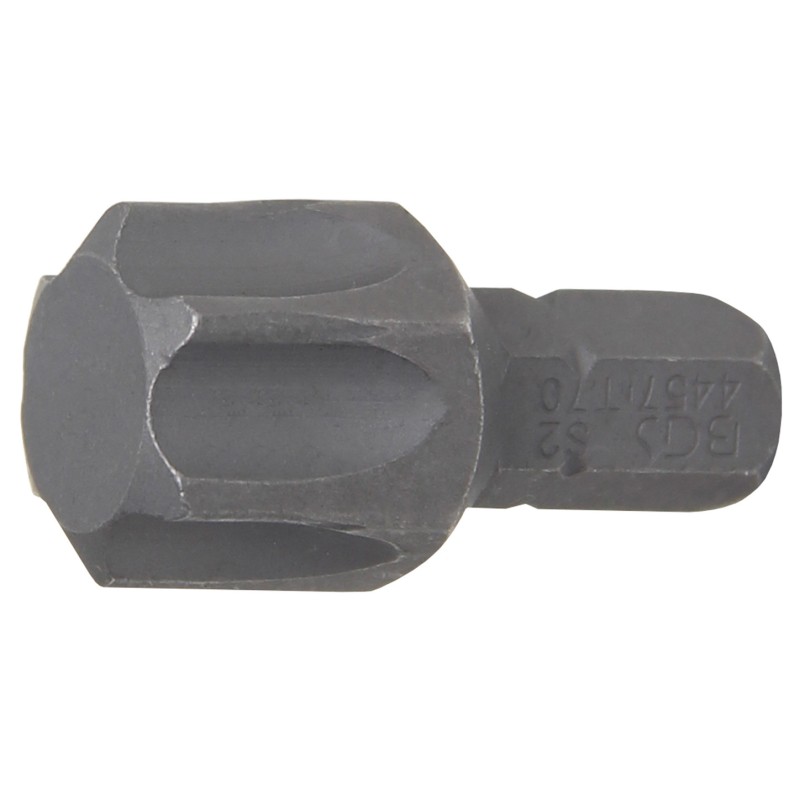 BGS Bit - Antrieb Auensechskant 8 mm 5/16 - T-Profil für Torx T70 - 4457