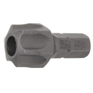 BGS Bit - Antrieb Auensechskant 8 mm 5/16 - T-Profil für Torx mit Bohrung T70 - 4458