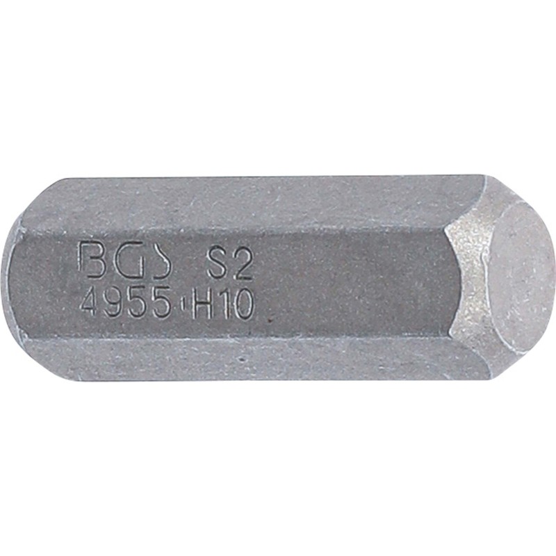 BGS Bit - Antrieb Auensechskant 10 mm 3/8 - Innensechskant 10 mm - 4955