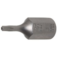 BGS Bit - Antrieb Auensechskant 10 mm 3/8 - T-Profil für Torx mit Bohrung T10 - 4610