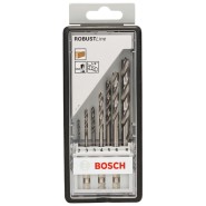 Bosch Holzspiralbohrer-Set Robust Line 1/4-Sechskantschaft 7-teilig 2 - 8 mm - 2607019923