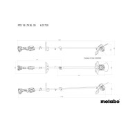 Metabo Akku-Rasentrimmer RTD 18 LTX BL 30 solo im Karton - 601720850