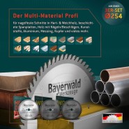 Bayerwald Kreissägeblatt Set 254mm Feinschnitt Spezial - 119-25403