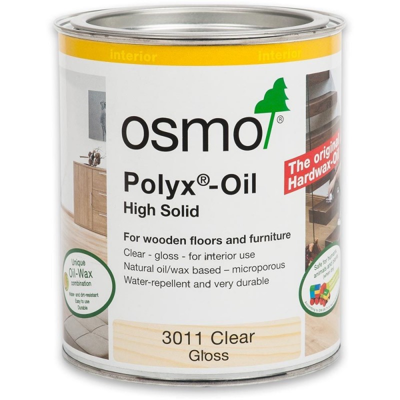 Osmo Polyx Hartwachs-Öl 3011 farblos glänzend 750ml - 506489