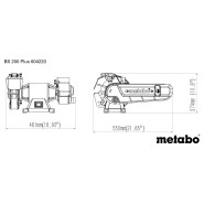 Metabo BS 200 Plus Kombi-Bandschleifmaschine - 604220180