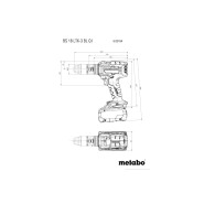 Metabo BS 18 LTX-3 BL Q I Akku-Bohrschrauber 2 x 5.5Ah - 603184660