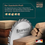 Bayerwald HM Kreissägeblatt - 250 x 3.2/2.2 x 30mm Z18 FZ - 111-41014