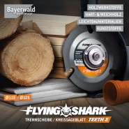 Bayerwald Flying Shark Hartmetall Frässcheibe -  115 x 2223 mm Z3 - 116-26010