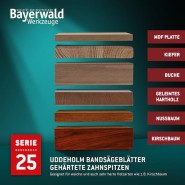 Bayerwald Uddeholm Bandsägeblatt zahnhart 2820 x 20 x 0.5mm 3.6 ZpZ 7mm - 120-25511