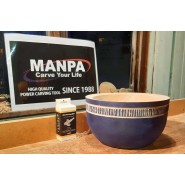 Manpa Mini Frässchaft für Dremel mit Rundschneiden - MP21-24-DCR