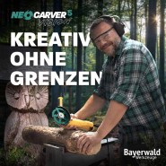 Bayerwald NeoCarver - Hartmetall Frässcheibe -  125 x 22.2 mm Z 5 - geeignet für Holz - 116-30010