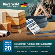 Bayerwald Holz Bandsägeblatt 2240 x 16 x 0.65mm 6 ZpZ - 120-20525