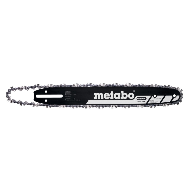 Metabo Set Oregon Sägeschiene 35cm  Sägekette 35cm 3/8LP / 1.1mm - 628421000