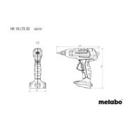 Metabo HK 18 LTX 20 Akku-Heissklebepistole solo im Karton - 600797850