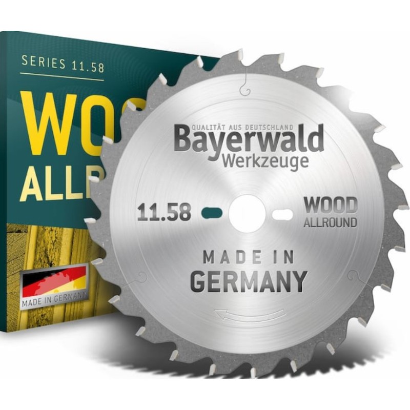 Bayerwald HM Kreissägeblatt - 305 x 2.6/1.8 x 30 mm Z32 WZ neg. - 111-58168