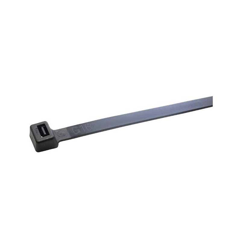 Toolport Kabelbinder 100x25 schwarz UV-best. aus Polyamid 6.6 100Stk. - 11032072 SC