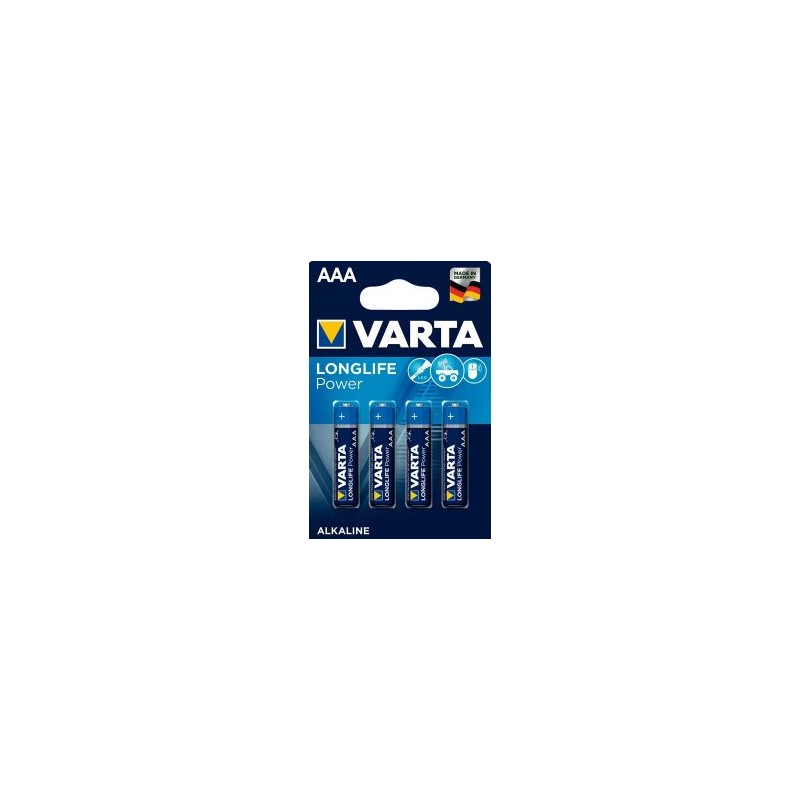 Varta-Batterie Alkaline 4903 AAA LR03 Sb4 Stk. - 4903121414