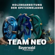 Bayerwald NeoPlane Frässcheibe für Winkelschleifer  100mm x 22.2 mm mit 3 HM Messern im Koffer - 116-32030