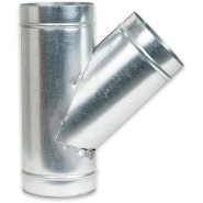 Axminster Metall-Abzweiger 150mm auf 150mm bei 45 - 951625