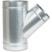 Axminster Metall-Abzweiger 200mm auf 150mm bei 45 - 951626