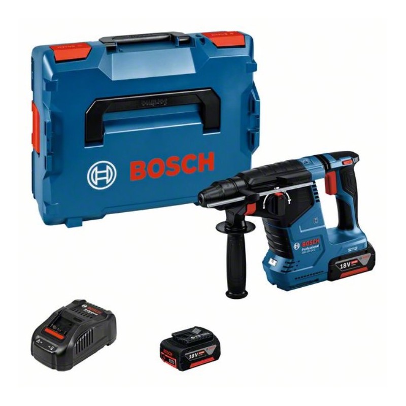 Bosch GBH 18V-24 C Akku-Bohrhammer SDS-plus 2 x 5Ah - 0611923003
