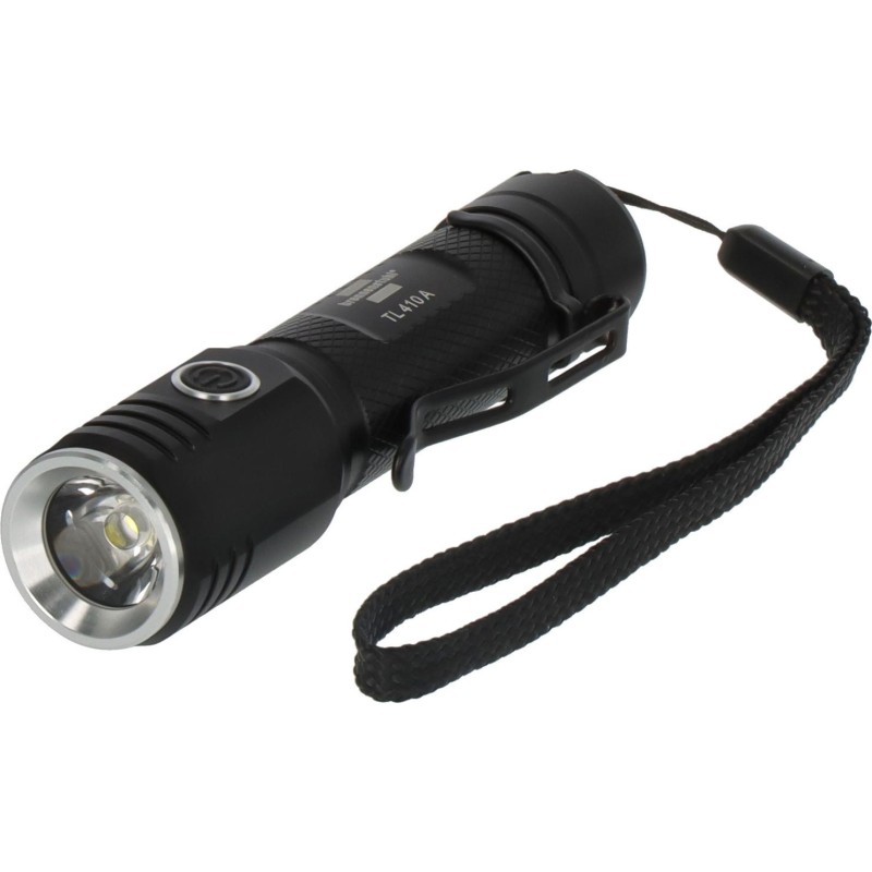 Brennenstuhl Akku Taschenlampe LED LuxPremium TL 410 A/Handlampe mit heller Osram-LED - 1173750005