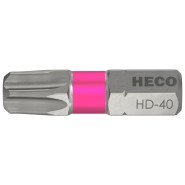 Heco Bit HECO-Drive HD-40 pink 10 Stück - 57098
