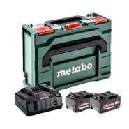 Metabo Basis-Set 2 x 5.2 Ah + Ladegerät + metaBOX 685065000_166547