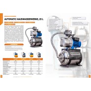 Elpumps Hauswasserwerk VB 25/1300 INOX Automatic 1300 W 25 Liter