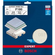 Bosch EXPERT M480 Schleifnetz für Trockenbauschleifer 225 mm K180 5 Stück - 2608901638