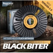 Bayerwald Raspelscheibe Black Biter Vision 125mm für Winkelschleifer - 116-240600