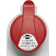 Brennenstuhl CEE-Wandsteckdose IP44 / CEE-Wandsteckdose für den Aussenbereich 400V/16A - 1080020786