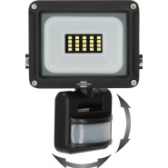 Brennenstuhl LED Strahler JARO 1060 P LED Fluter zur Wandmontage  IP65 10W 1150lm mit Bewegungsmelder  - 1171250142