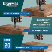 Bayerwald Holz Bandsägeblatt 2645 x 6 x 0.5 x 6 ZpZ  - FLB.BW-2020.2645.6.0.5.6