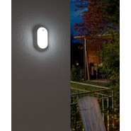 Brennenstuhl LED Ovalleuchte OL 1650 Wandmontage 15W 1680lm 4000K innen/aussen IP65 - 1270780900