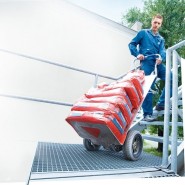 Sano Liftkar SAL FOLD 170 elektrischer Treppensteiger - 030723 Standard Schaufel - 030723-030025
