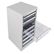 TOOLPORT Metall Schubladencontainer / Schubladenbox mit 8 Schubladen - 80-4-0608