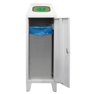TOOLPORT Recycling-Abfallsammler mit verzinktem Behälter - 90-4-5441