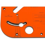UJK Küchenarbeitsplatten-Frässchablone mit variablen Winkel - 508615
