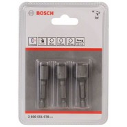 Bosch 3-teiliges Steckschlüssel-Set - 8 - 13mm - 1/4 Zoll - 2608551078