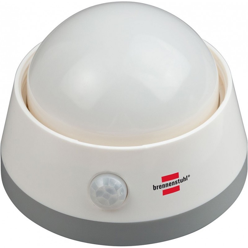 Brennenstuhl Batterie LED-Nachtlicht NLB 02 BS mit Infrarot-Bewegungsmelder und Push-Schalter - 1173290