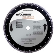 Evolution Diamanttrennscheibe Sägeblatt 355mm - RAGEBLADE355DIAMOND