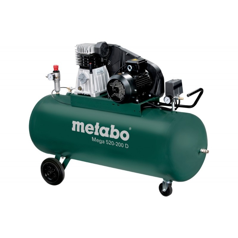 Metabo Mega 520-200 D Kompressor Mega 601541000