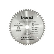Trend CraftPro HM-Sägeblatt für Kappsägen 190 x 20mm Z48 WZ neg. - CSB/CC19048T